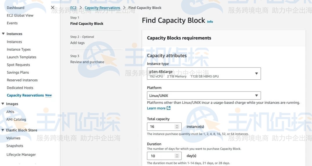 Amazon EC2 P5en实例使用
