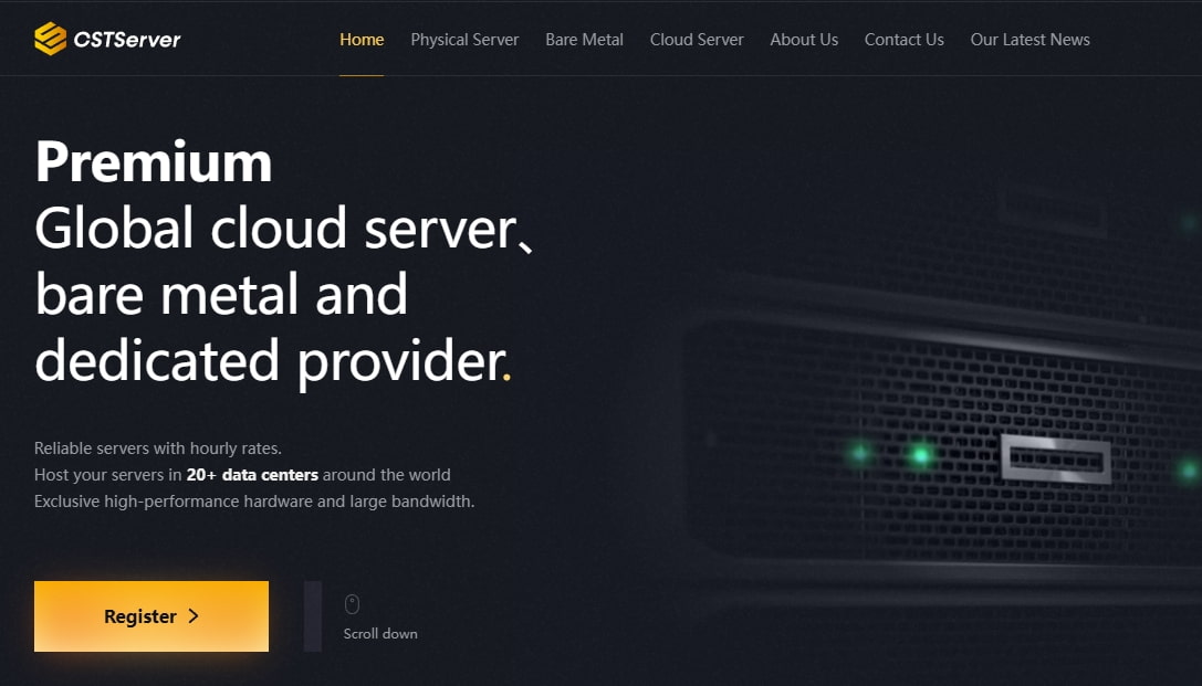 CSTserver云服务器/裸金属服务器/大带宽服务器和母机服务器优惠