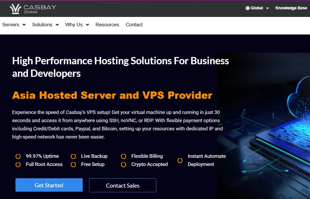 Casbay马来西亚VPS低价上新
