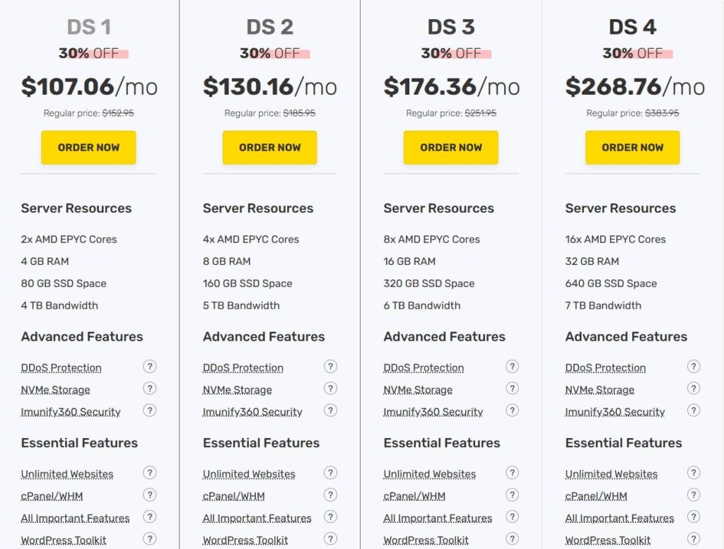 FastComet欧洲服务器方案