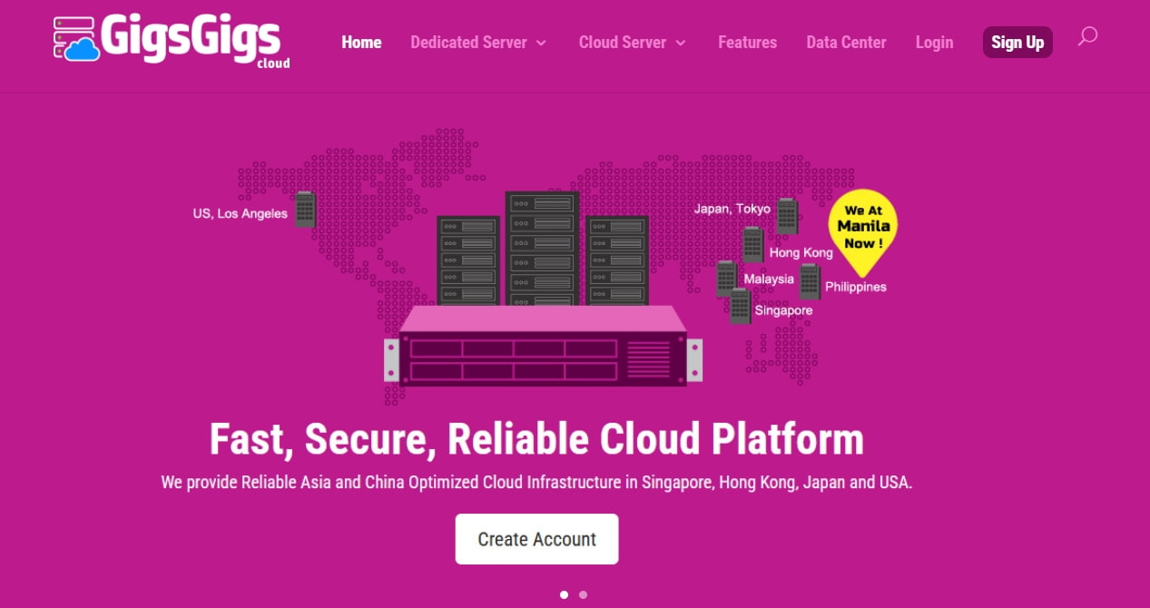 GigsGigsCloud特价香港服务器
