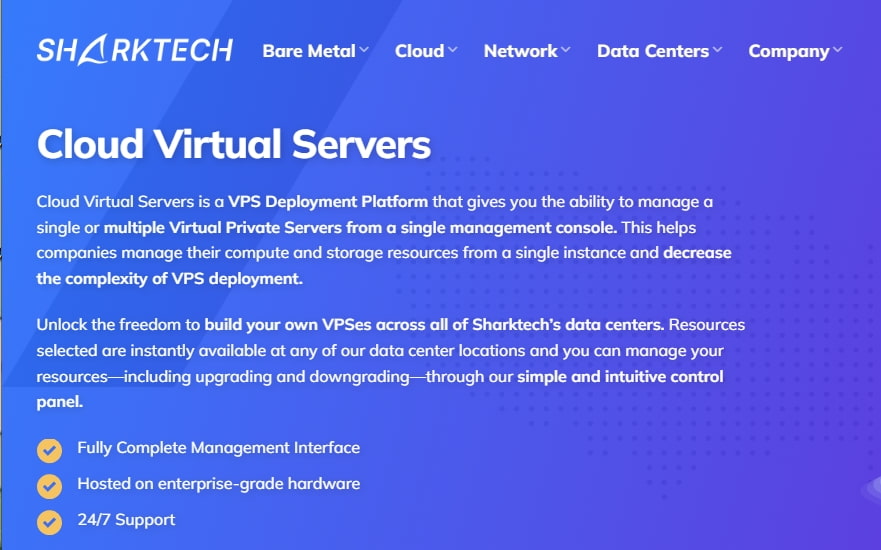 Shark Tech国外VPS低至五折