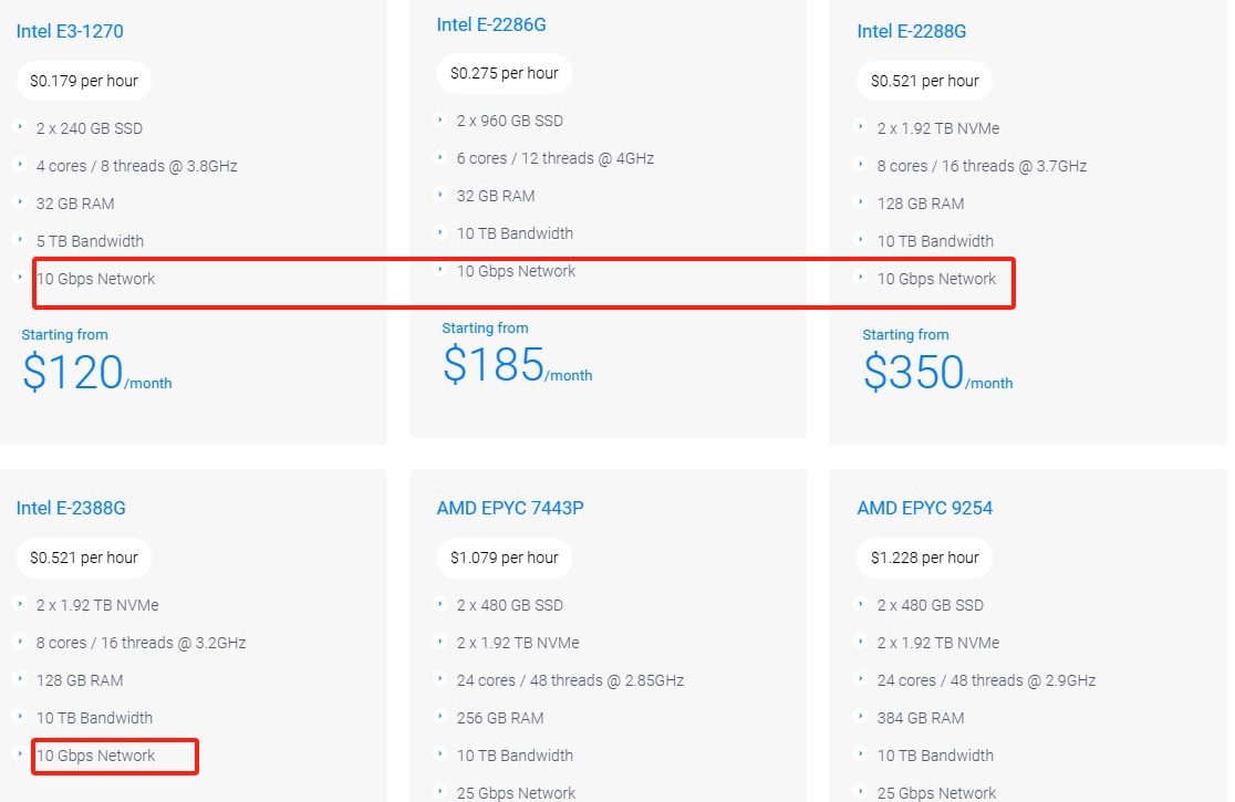 Vultr美国裸金属服务器方案