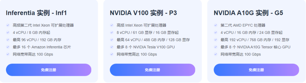 Amazon EC2 云服务器推荐