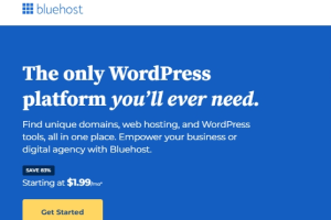 BlueHost美国主机