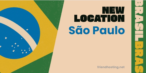 FriendHosting上新巴西机房