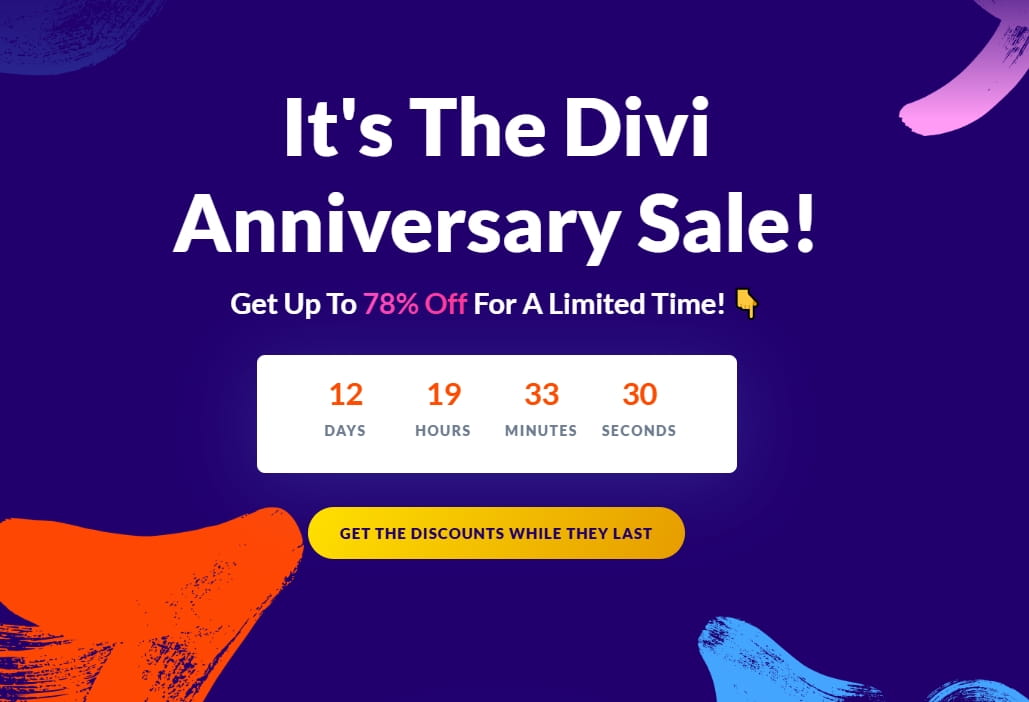 Divi主题17周年庆