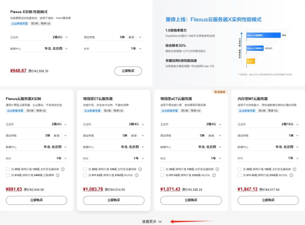 华为云企业用户专区2.7折