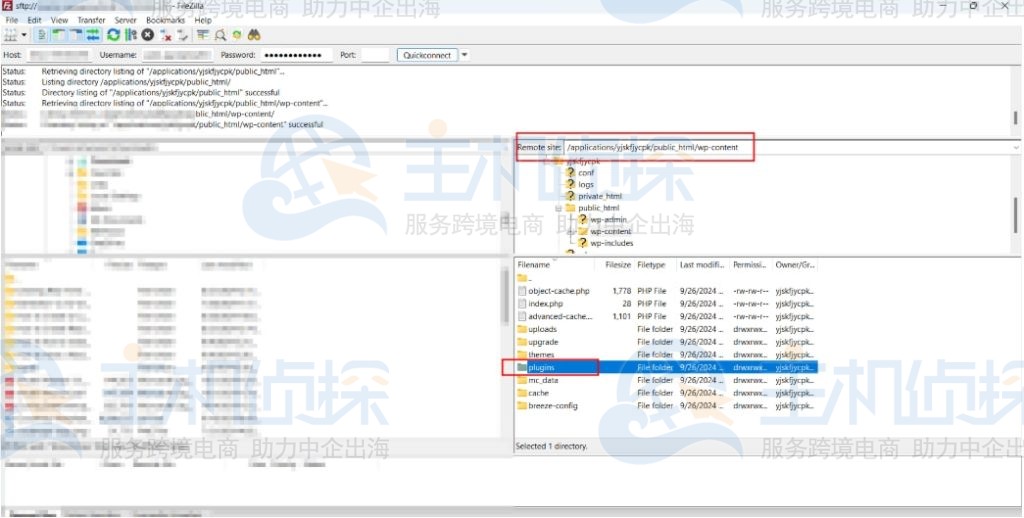 已安装的WordPress插件