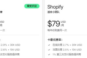 Shopify29$和79$的差别