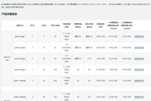 亚马逊GPU云服务器