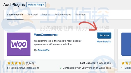 设置WooCommerce商店