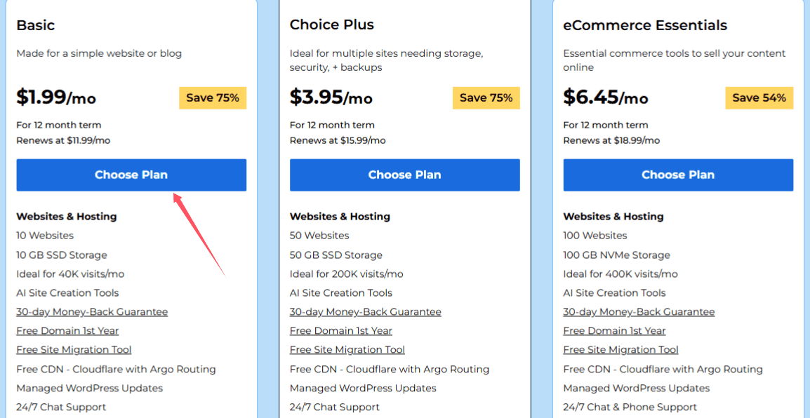 BlueHost虚拟主机