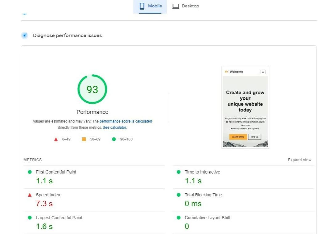 BlueHost美国虚拟主机PageSpeed Insights和Pingdom测试