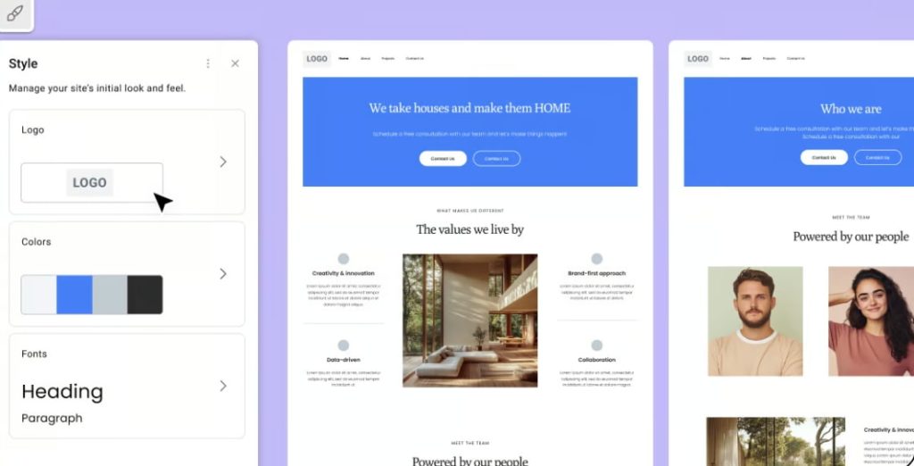 Elementor AI网站规划师