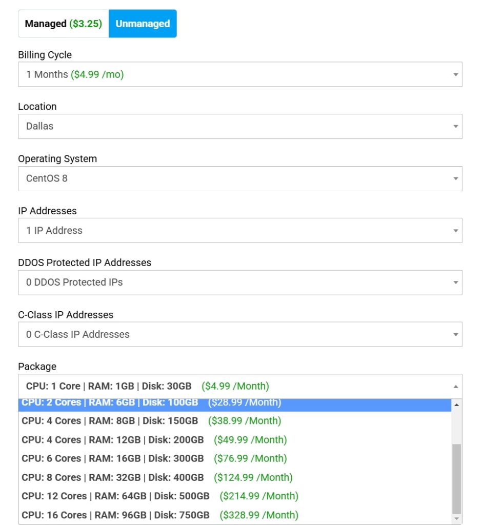 Hostwinds云计算服务器租用价格