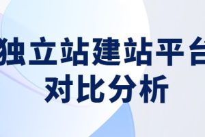 独立站建站平台对比分析