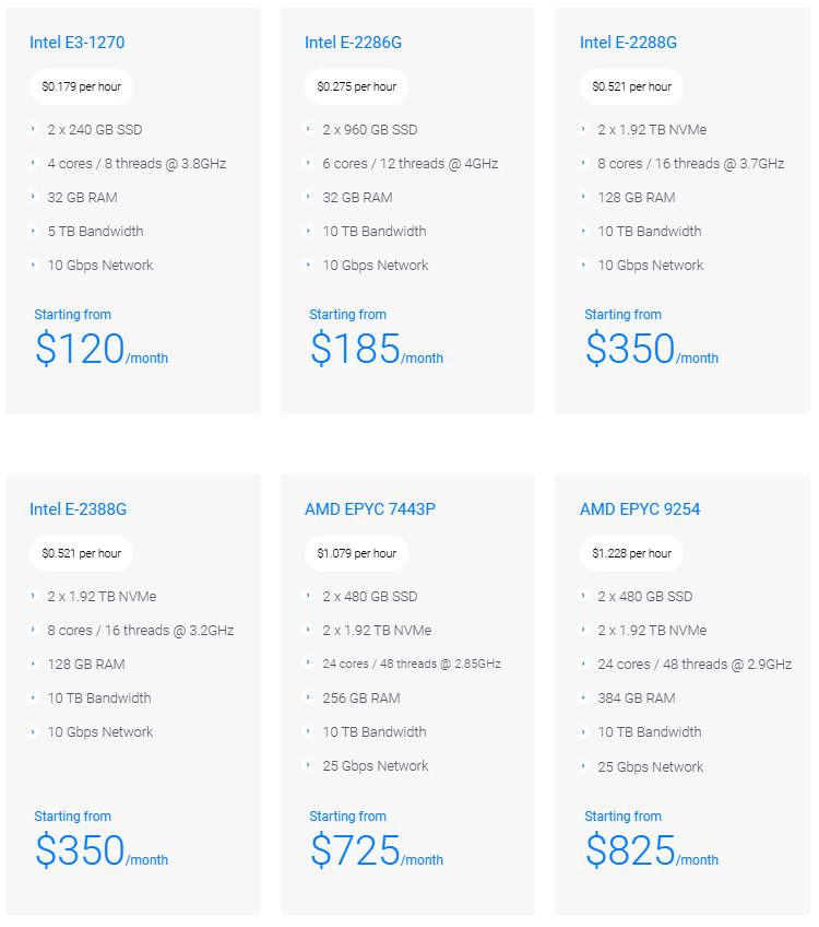 Vultr德国服务器配置