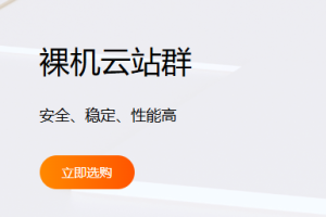 美国裸机云站群服务器