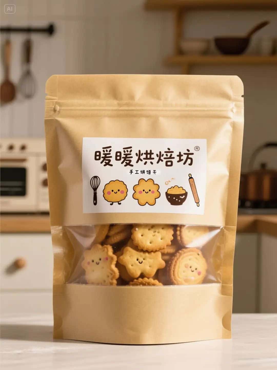 手工烘焙饼干包装袋
