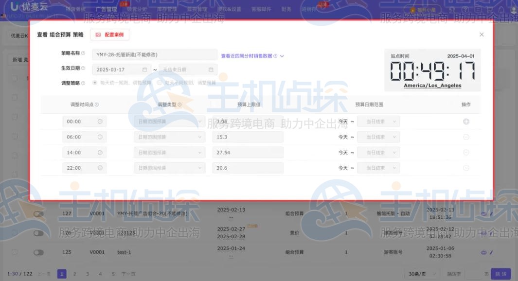 优麦云广告智能托管功能