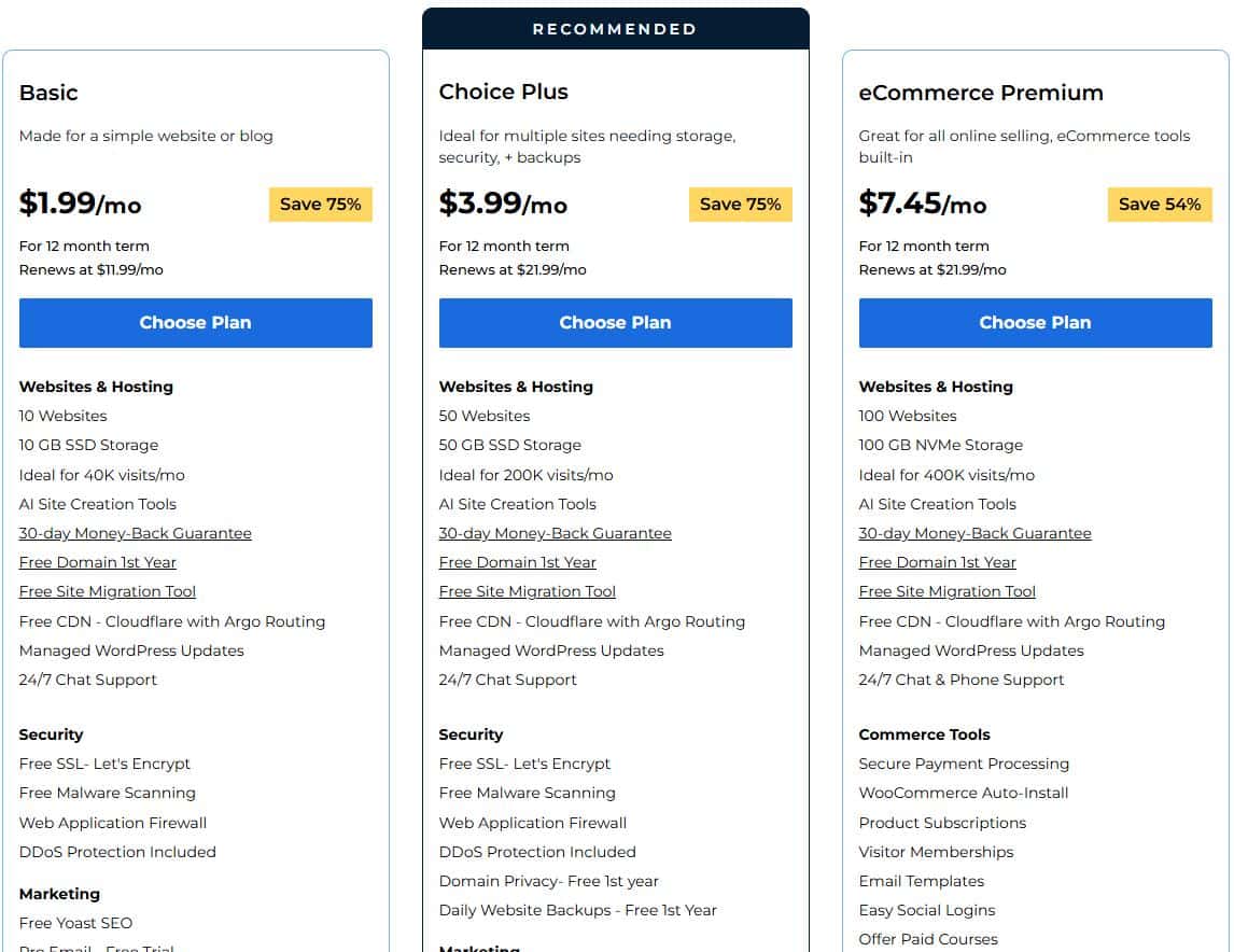 BlueHost美国主机