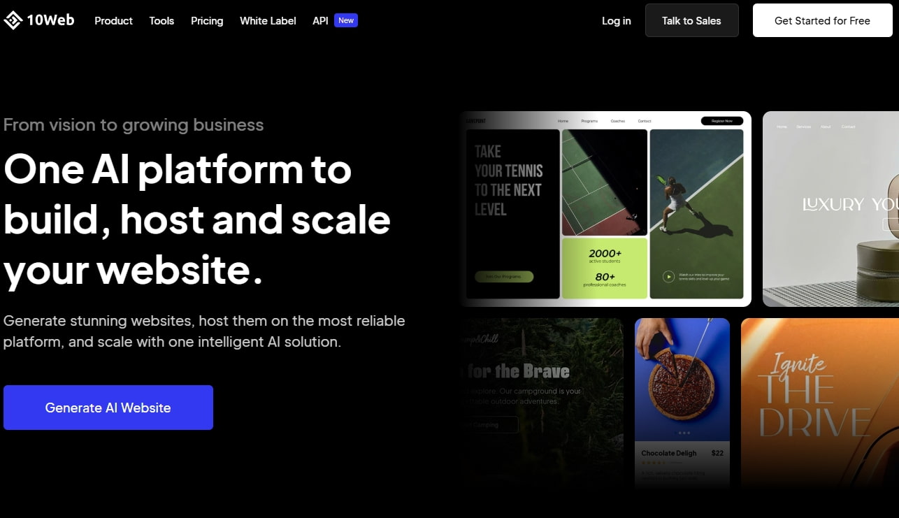 WP Engine替代方案10Web