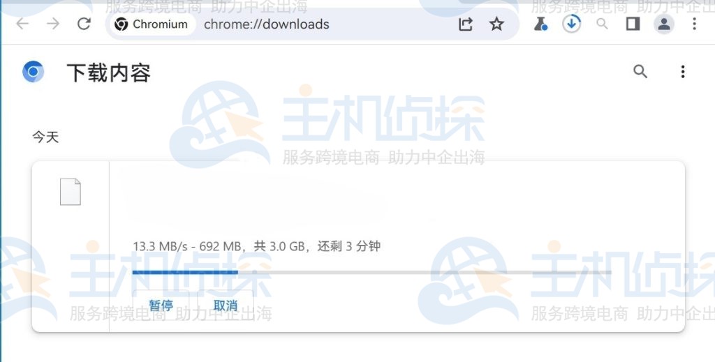 ColoCrossing加拿大VPS主机下载速度