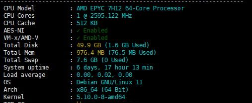 Lightlayer美国VPS优化线路系统参数