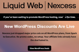 Liquid Web & Nexcess夏季活动 美国/欧洲VPS主机享高达77%折扣优惠 WordPress主机仅$4.16/月