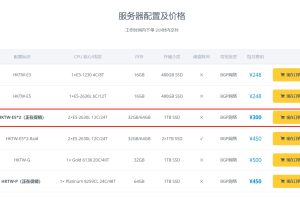 V5 Server香港荃湾机房方案
