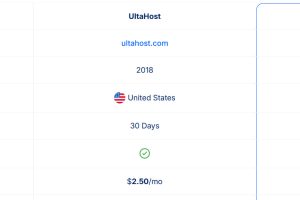Bluehost主机和UltaHost主机