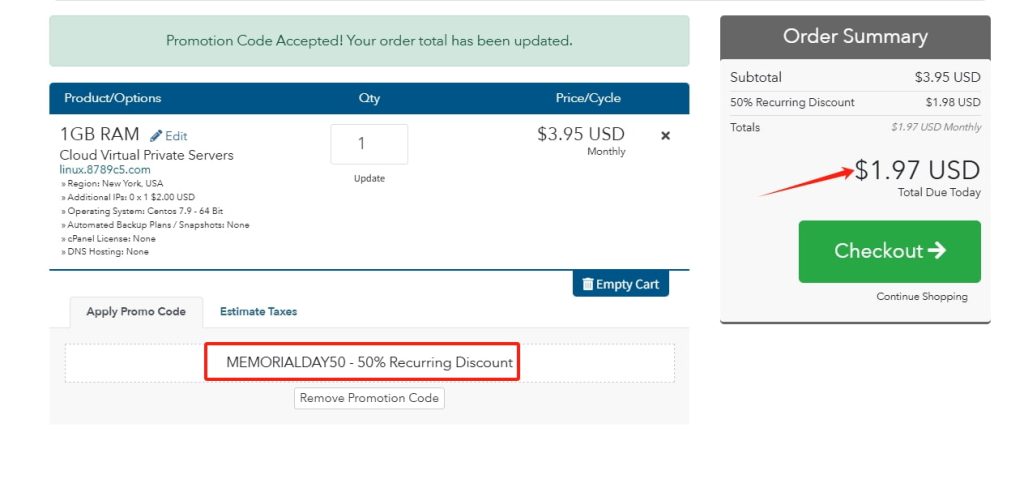 ColoCrossing加拿大/美国VPS服务器优惠码