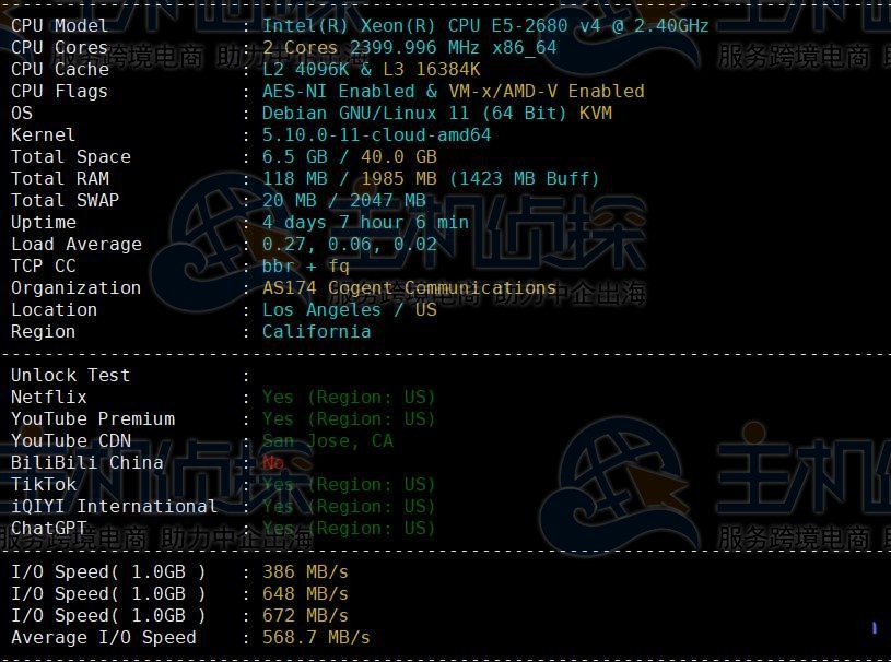 CPU和硬盘I/O测试