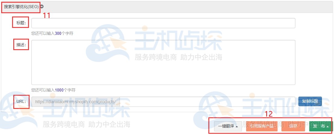 Shopify刊登产品汇总