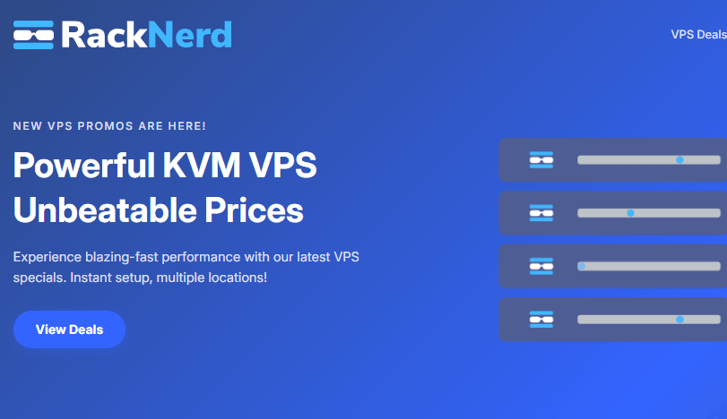 RackNerd最新KVM VPS促销