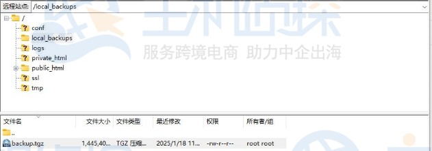 Cloudways本地备份