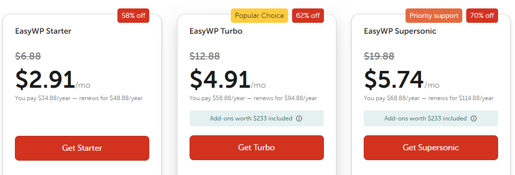 Namecheap WordPress主机