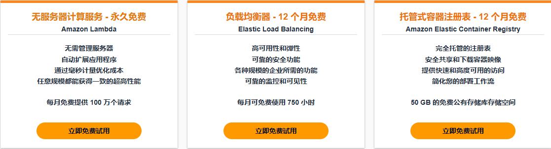 云计算免费产品