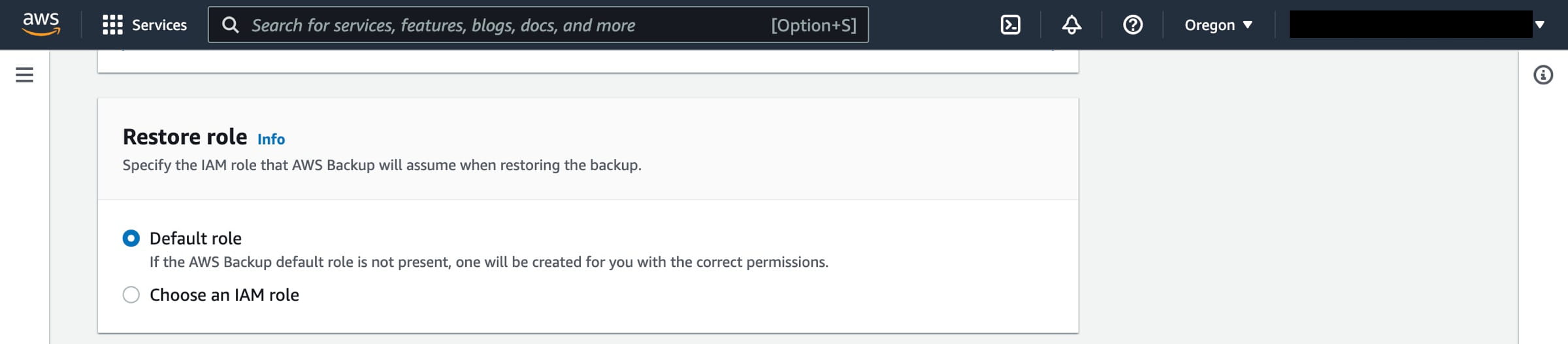 从备份还原Amazon RDS数据库