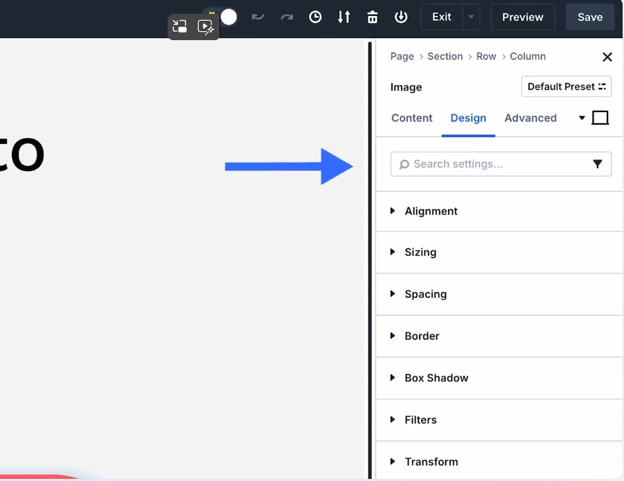 Divi主题最新版本功能设置搜索和过滤