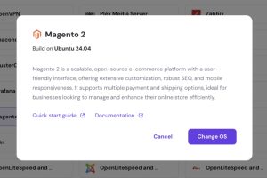 在Ubuntu上选择Magento2