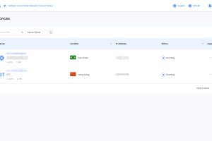 LightNode控制台界面