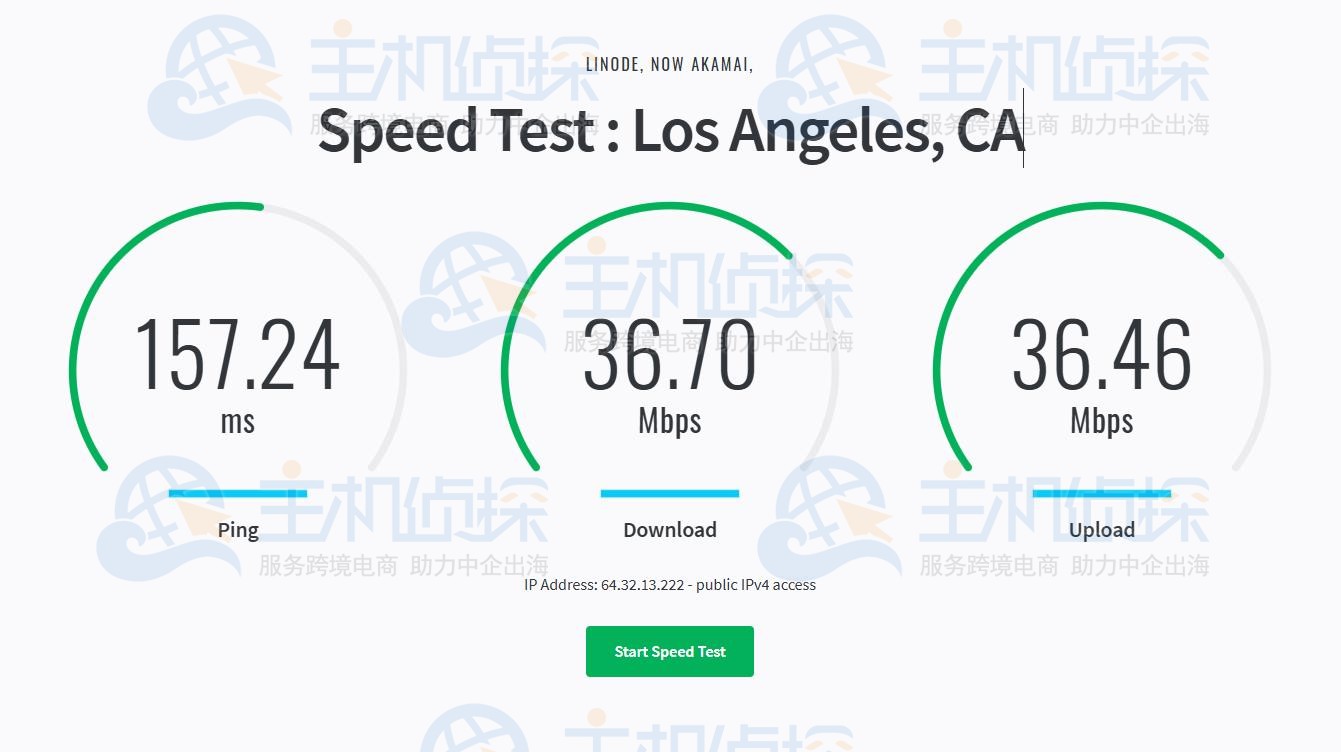 Linode云服务器速度测试