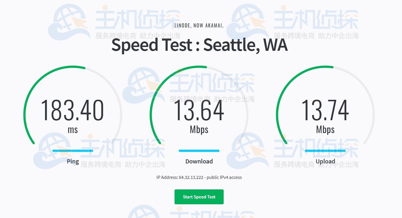 Linode云服务器速度测试