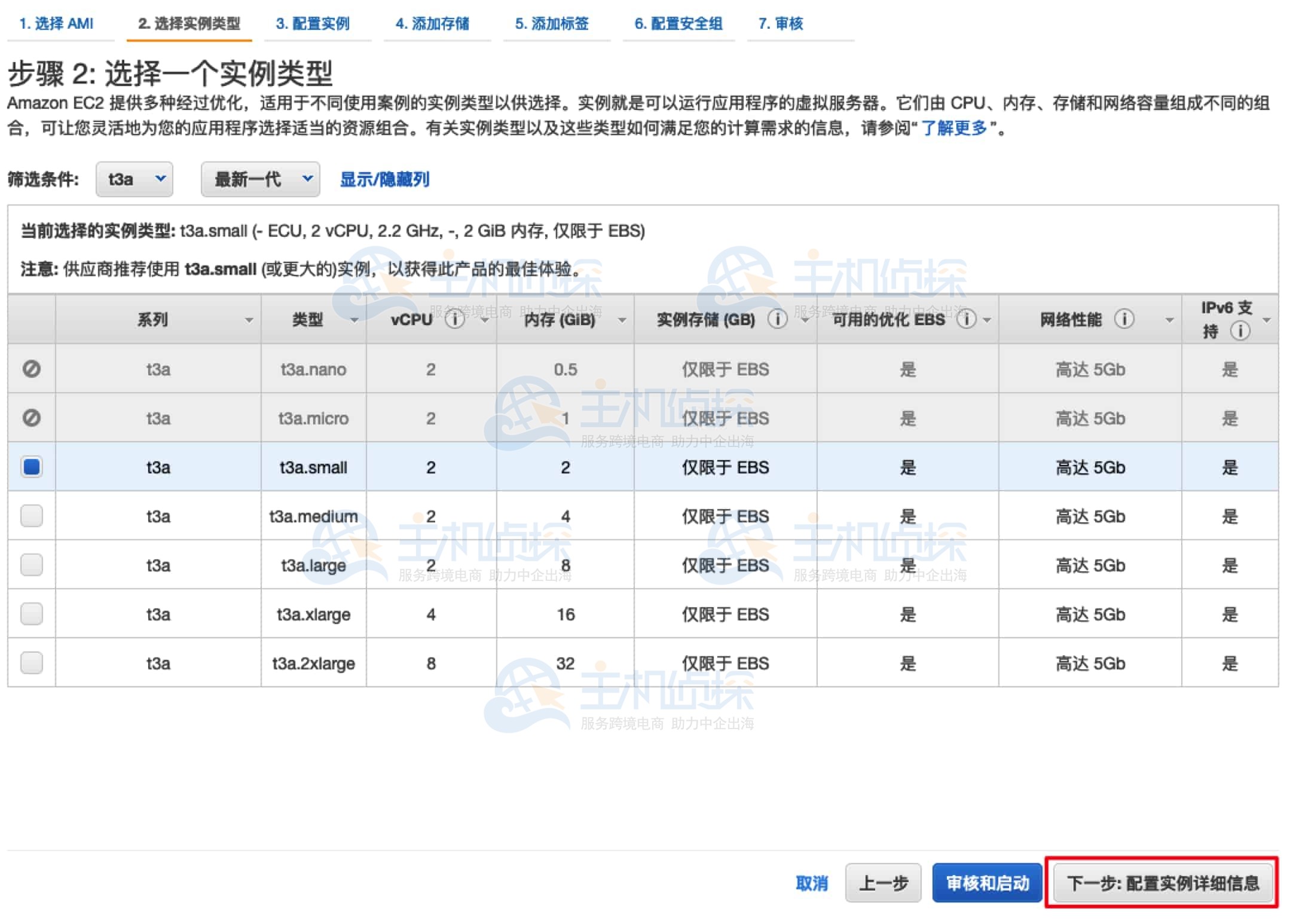创建亚马逊云服务器Amazon EC2