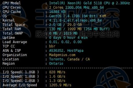 CPU和硬盘I/O测试​