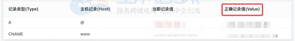 修改域名的DNS设置