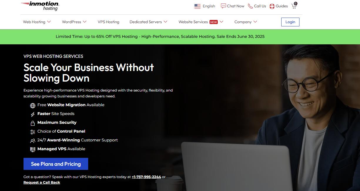 InMotionHosting国外VPS