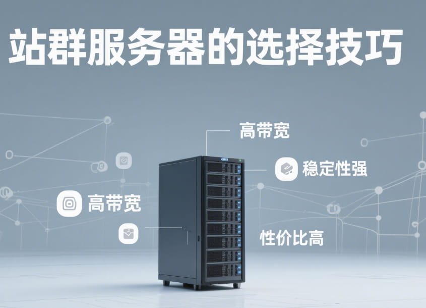 站群服务器的应用场景和选择技巧